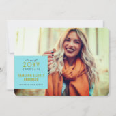 Eenvoudige vierkant minimalistische fotograafparti kaart (Voorkant)