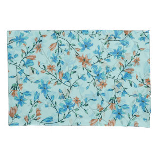 Eenvoudige Vintage: bloemenweefselpatroon Kussensloop