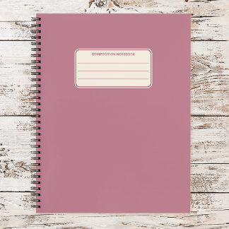 Eenvoudige Vintage Kleur Minimalist Notitieboek