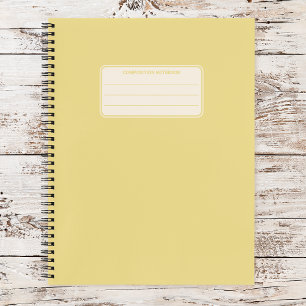 Eenvoudige Vintage Kleur Minimalist Notitieboek