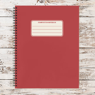 Eenvoudige Vintage Kleur Minimalist Notitieboek