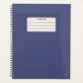 Eenvoudige Vintage Kleur Minimalistische Jaarlijks Planner