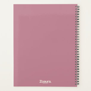 Eenvoudige Vintage Kleur Minimalistische Jaarlijks Planner