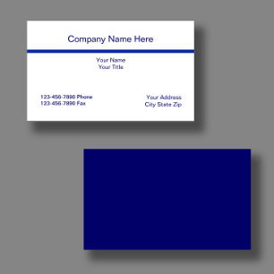Eenvoudige Visitekaartje Accountant