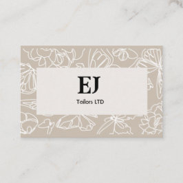 Eenvoudige visitekaartjes