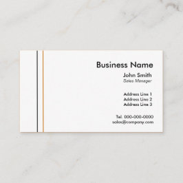 Eenvoudige visitekaartjes