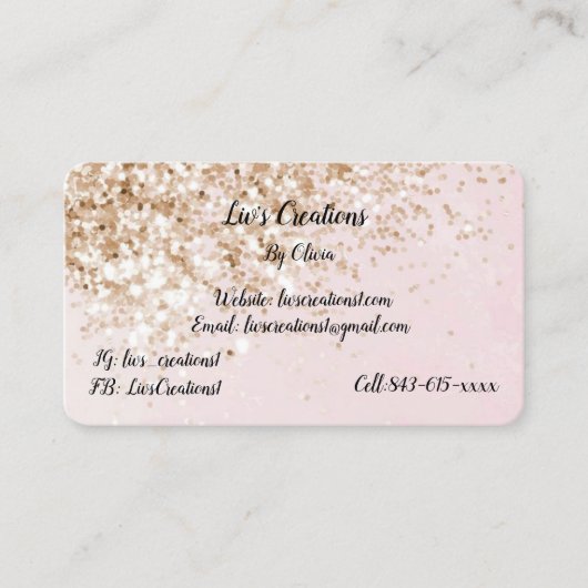 eenvoudige visitekaartjes (Voorkant)