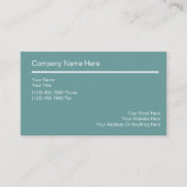 Eenvoudige Visitekaartjes (Voorkant)