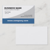 Eenvoudige visitekaartjes (Voorkant / Achterkant)