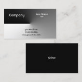 Eenvoudige Visitekaartjes (Voorkant / Achterkant)