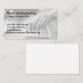 Eenvoudige Visitekaartjes gecertificeerde openbare (Voorkant / Achterkant)