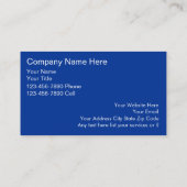 Eenvoudige Visitekaartjes schilderen (Achterkant)