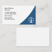 Eenvoudige Visitekaartjes van de Kantoor van het O (Voorkant / Achterkant)