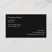 Eenvoudige Visitekaartjes vlinder (Achterkant)