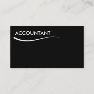 Eenvoudige Visitekaartjes voor Accountants