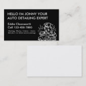 Eenvoudige Visitekaartjes voor automatische inform (Voorkant / Achterkant)