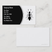 Eenvoudige Visitekaartjes voor besturing via steek (Voorkant / Achterkant)