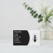 Eenvoudige Visitekaartjes voor besturing via steek (Staand voorkant)