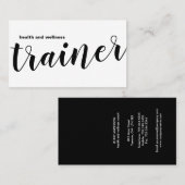 Eenvoudige Visitekaartjes voor de gezondheids- en  (Voorkant / Achterkant)