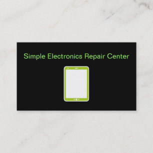 Eenvoudige Visitekaartjes voor Elektronica Reparat