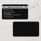 Eenvoudige Visitekaartjes voor het verwijderen van (Voorkant / Achterkant)