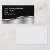 Eenvoudige Visitekaartjes voor lassen (Voorkant / Achterkant)