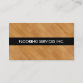 Eenvoudige Visitekaartjes voor thuisvloerservices (Voorkant)
