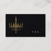 EENVOUDIGE VLAKKE Zakelijke Kaarten Zwart Gouden K Visitekaartje (Voorkant)