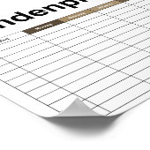 Eenvoudige vliegdraak poster (Hoek)