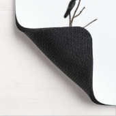 Eenvoudige vogel op een filiaal | Mousepad Muismat (Hoek)