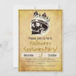 Eenvoudige Volwassen  Halloween Party Gotische Sch Kaart