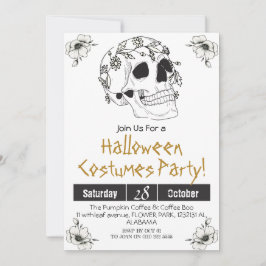 Eenvoudige Volwassen  Halloween Party Gotische Sch Kaart