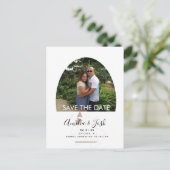 Eenvoudige vormen Arch sparen het Briefkaart van d (Staand voorkant)