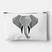 Eenvoudige vormen Geometrie Elephant Head Etui (Achterkant)