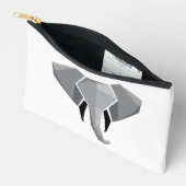Eenvoudige vormen Geometrie Elephant Head Etui (Open)