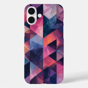 Eenvoudige vormen telefoonhoesje iPhone 16 plus hoesje