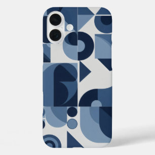 Eenvoudige vormen van minimalistische geometrische iPhone 16 plus hoesje