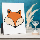 Eenvoudige vosenkop fotoplaat (Zijkant)