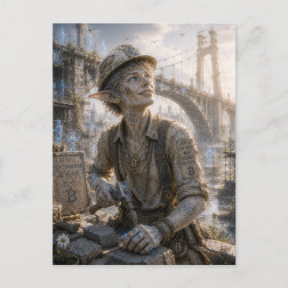 Eenvoudige Vreugde / Bouwer / Grote Brug Briefkaart