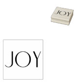 Eenvoudige Vreugde Kerstmis Vakantie DIY Scrapbook Rubberstempel (Gestempeld)