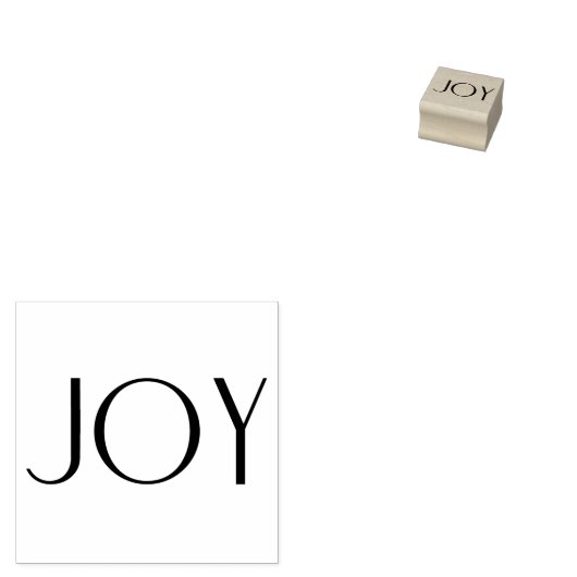 Eenvoudige Vreugde Kerstmis Vakantie DIY Scrapbook Rubberstempel (Gestempeld)