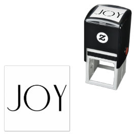 Eenvoudige Vreugde Kerstmis Vakantie DIY Scrapbook Zelfinktende Stempel