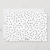 Eenvoudige vreugdevolle Feestdagen aangepaste foto Feestdagenkaart (Achterkant)