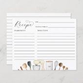 Eenvoudige Vrijgezellenfeest Ontvangkaart (Voorkant / Achterkant)