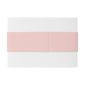 EENVOUDIGE VRIJGEZELLENFEEST OXFORD BLAUW EN BABY  UITNODIGINGEN WIKKEL (Achterkant Voorbeeld)