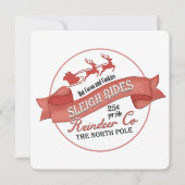 Eenvoudige vrolijke kerst één foto kaart (Voorkant)