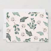 Eenvoudige vrolijke kerst familie foto feestdagenkaart (Achterkant)