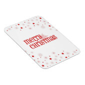 Eenvoudige vrolijke kerstmagneet magneet (Rechterzijde)