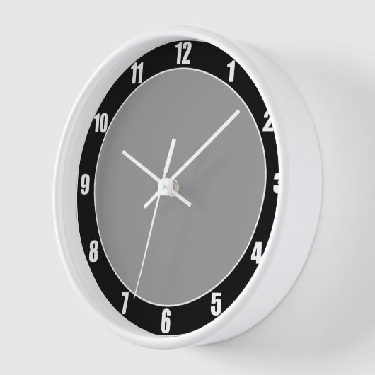 Eenvoudige wandklok 4 (Hoek)