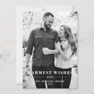 Eenvoudige warme wensen